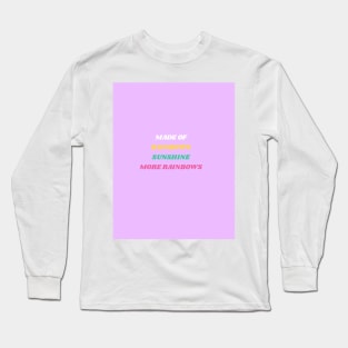 Sunshine and Rainbows Long Sleeve T-Shirt